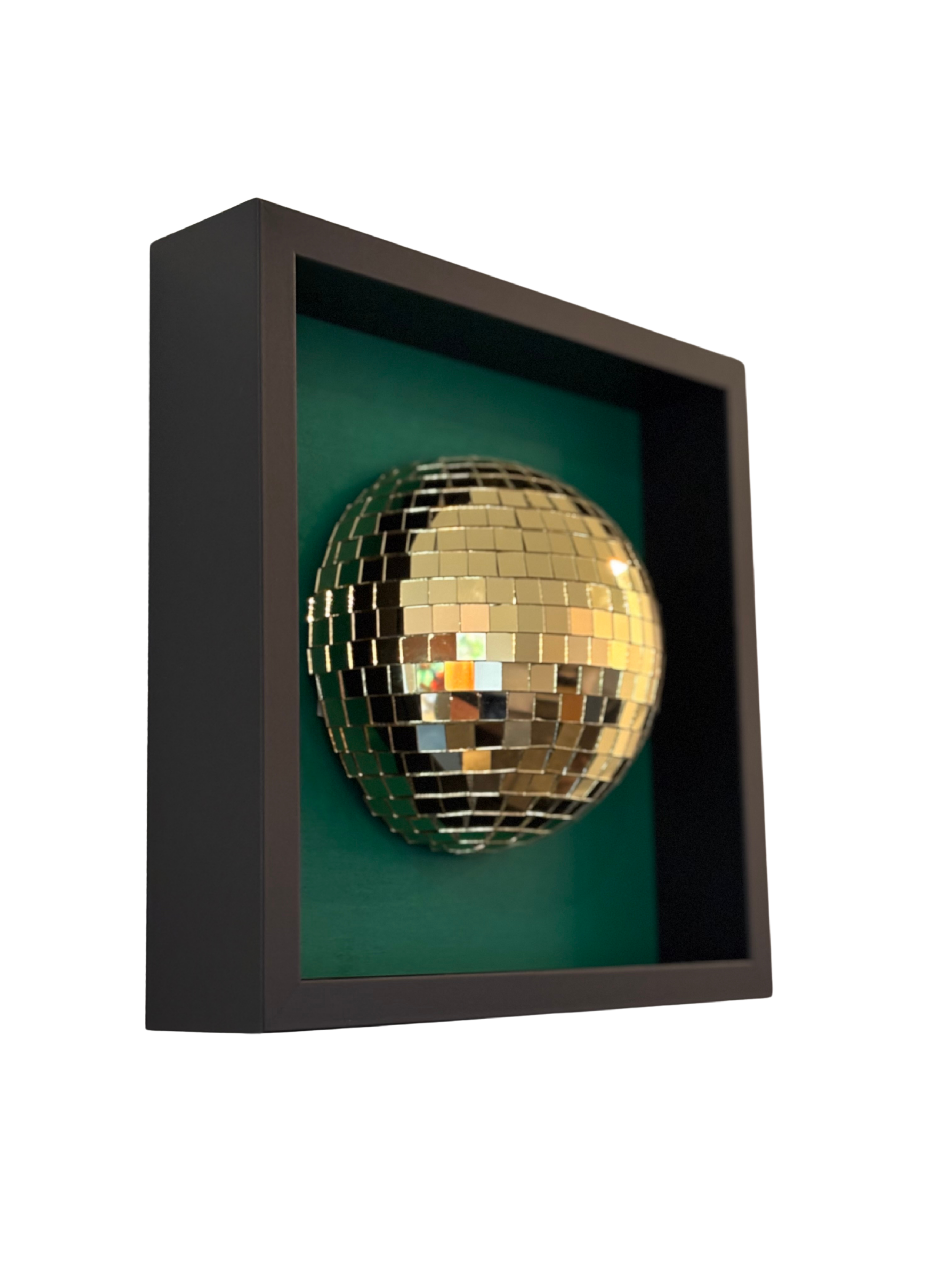 Disco Ball 25x25 Green