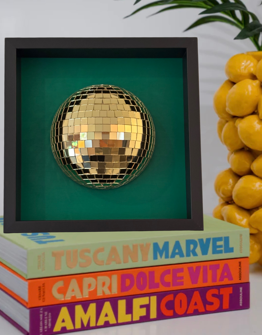 Disco Ball 25x25 Green