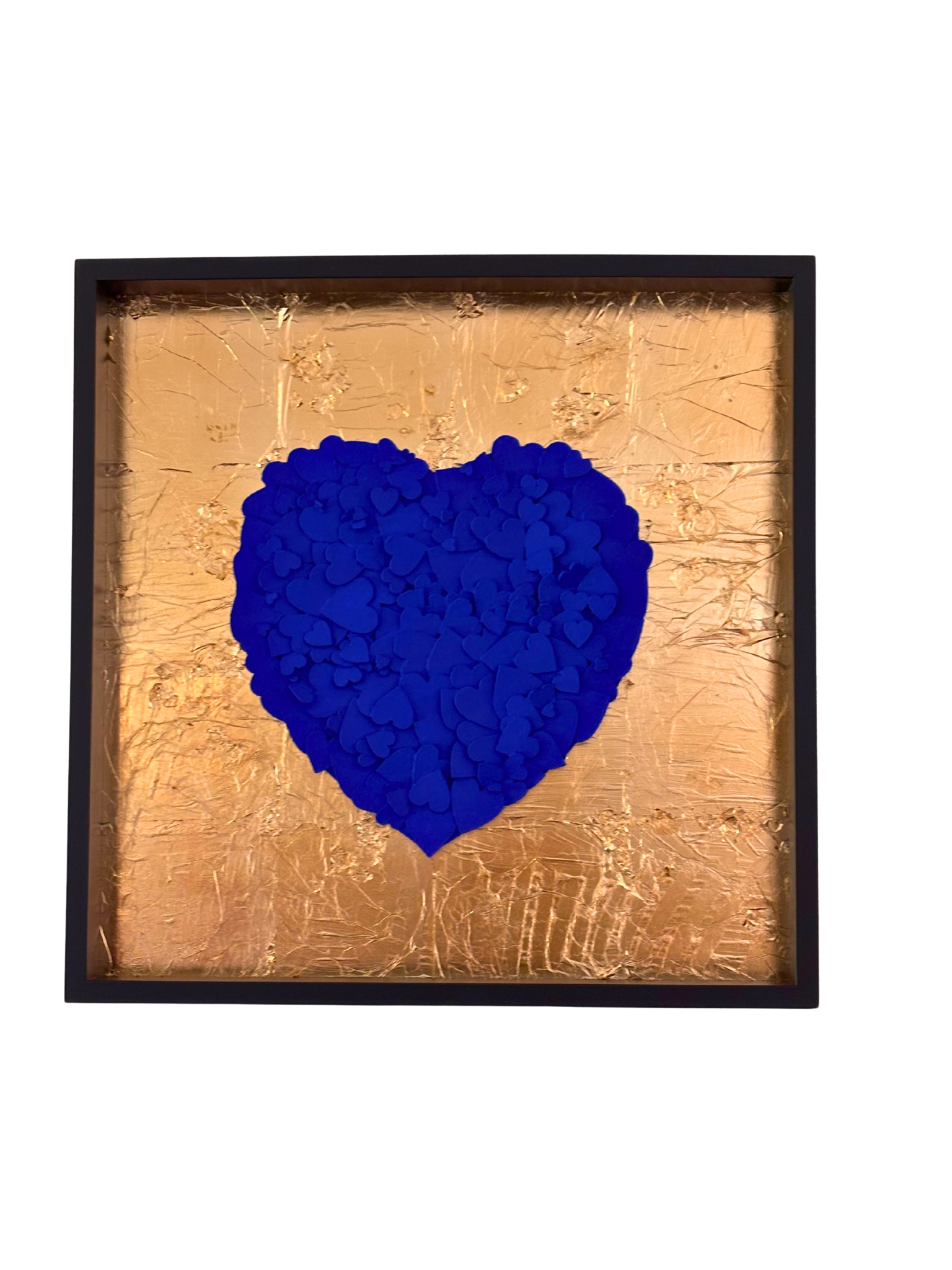 Big Blue Heart 50x50