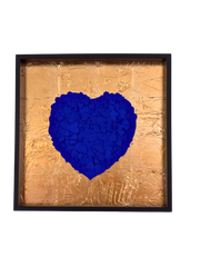 Big Blue Heart 50x50