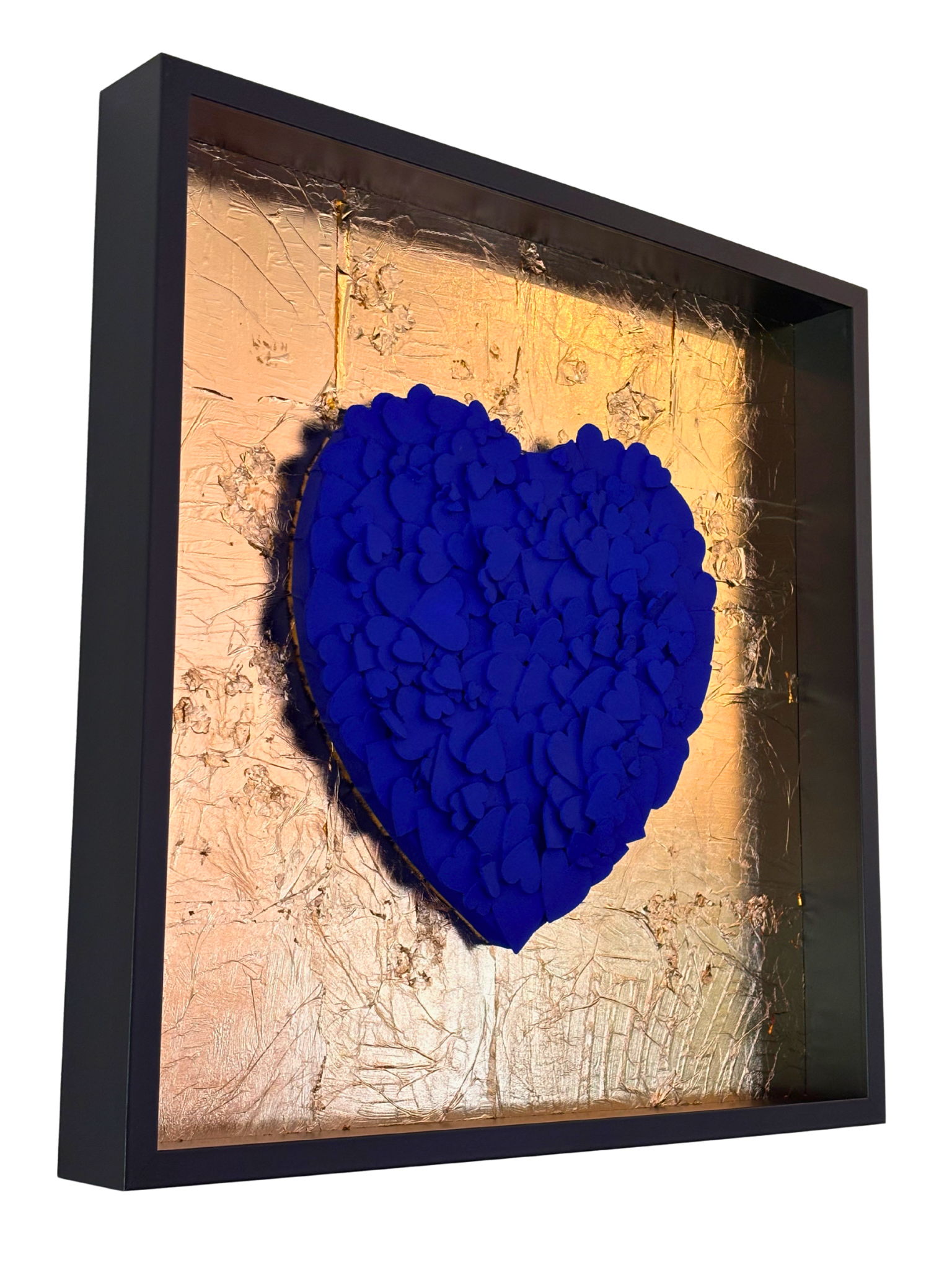 Big Blue Heart 50x50