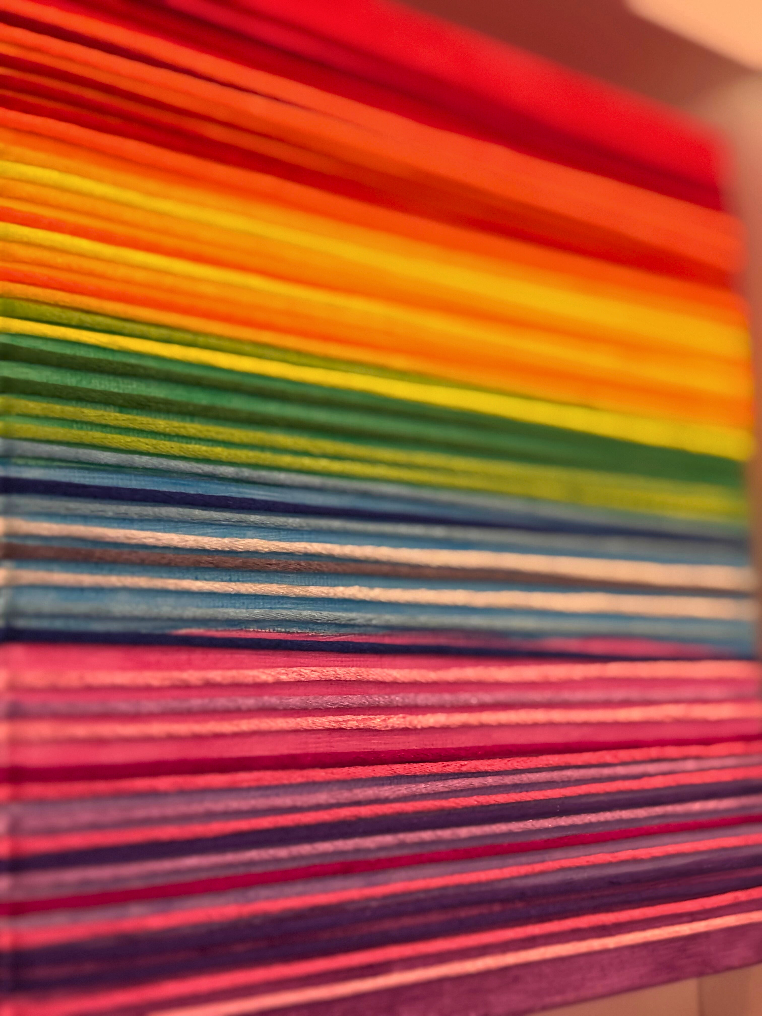 Colorful Stripes 35x35