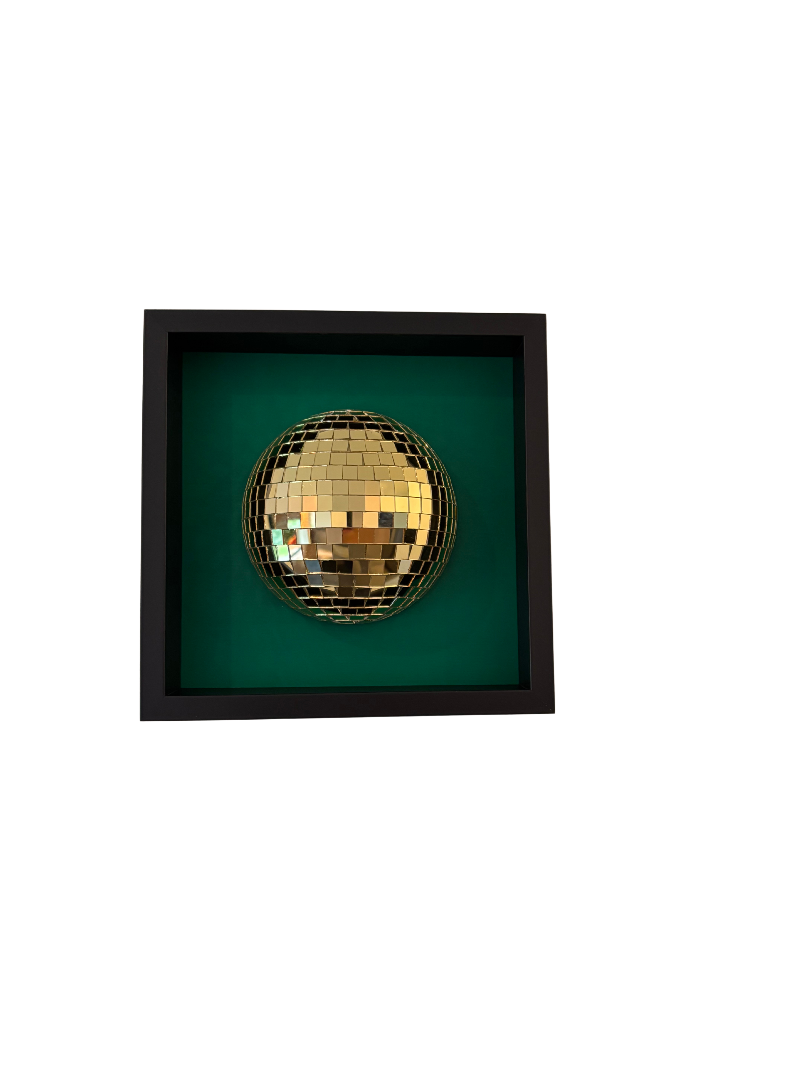 Disco Ball 25x25 Green
